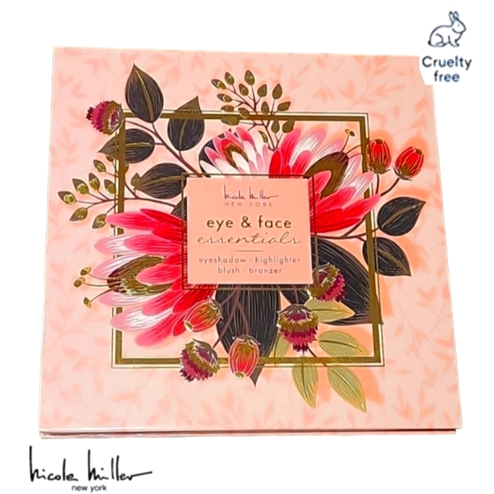 NEW Nicole Miller Eye & Face Essentials - Eyeshadow, Blush Highlighter & Bronzer